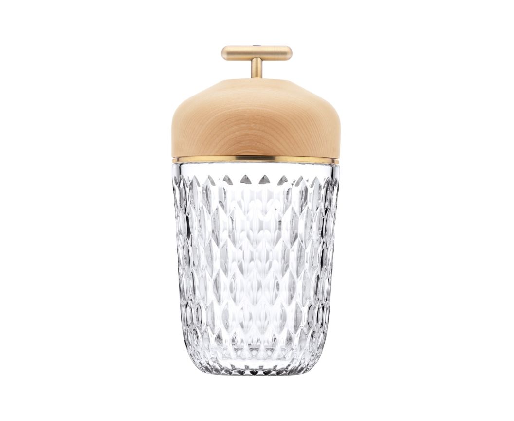 Folia Natural Wood Portable Lamp