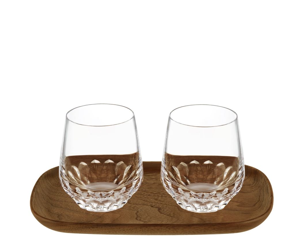 Folia Lungo Set of 2 with Tray