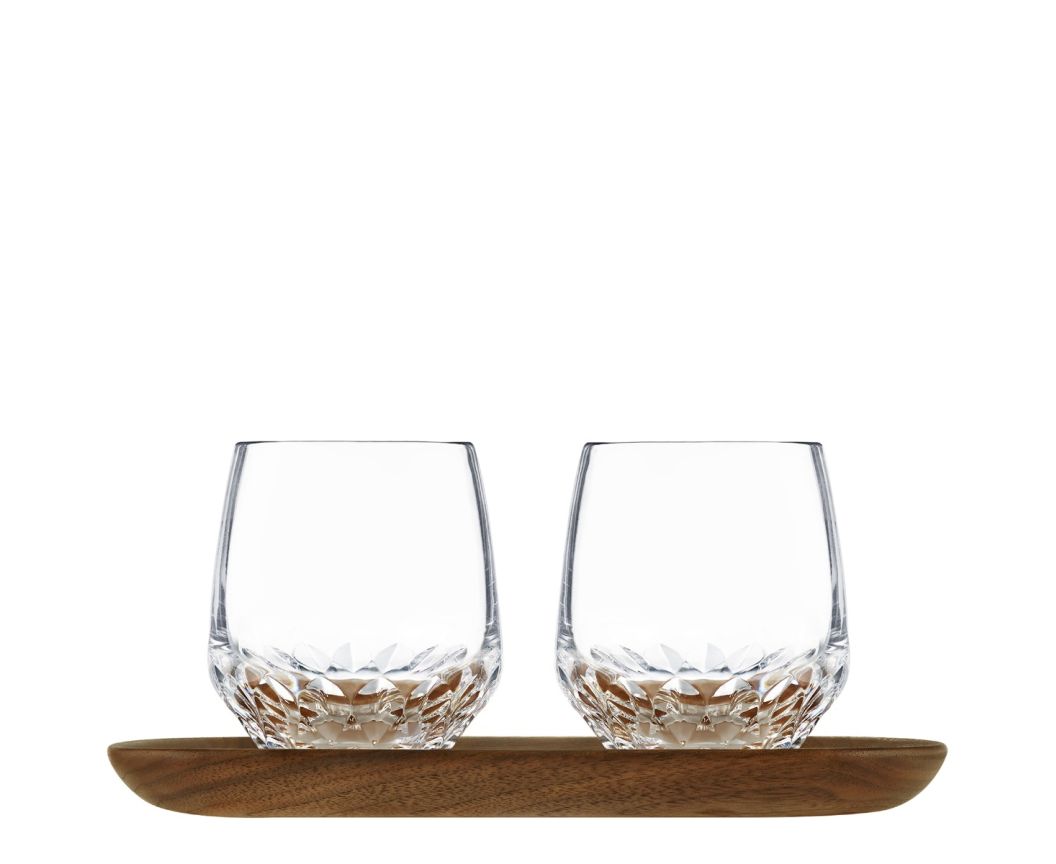 Folia Lungo Set of 2 with Tray