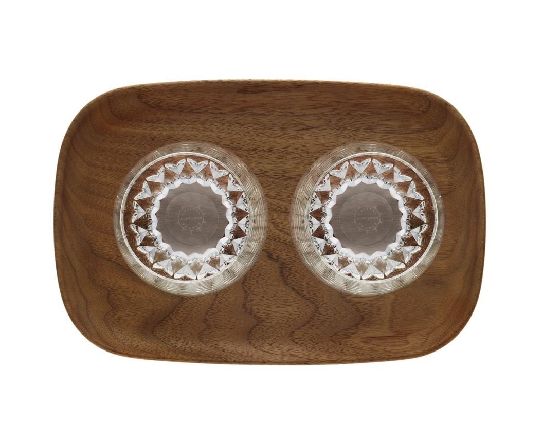 Folia Lungo Set of 2 with Tray