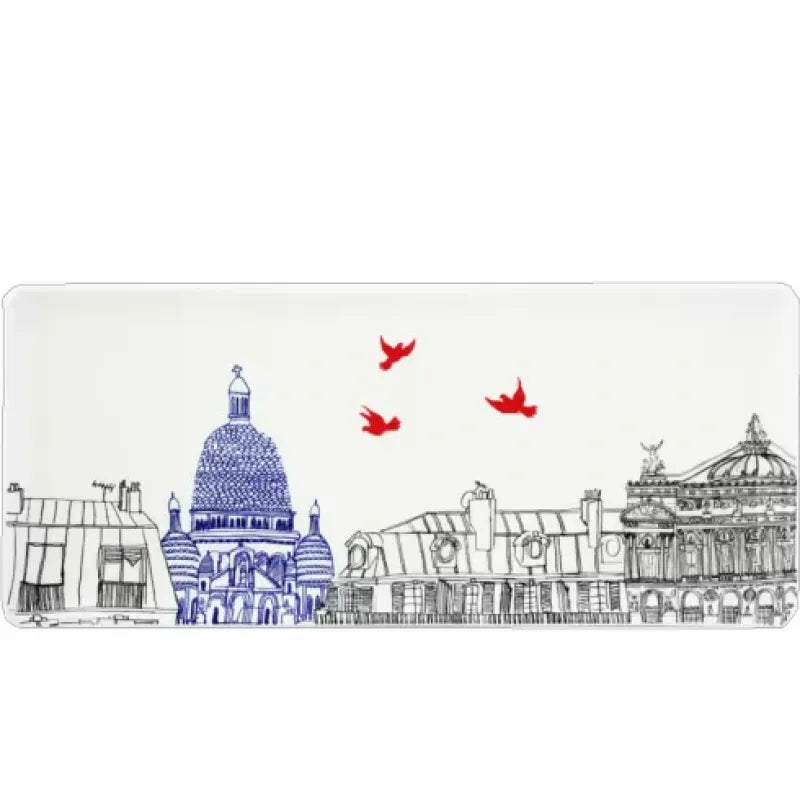 Ca C'Est Paris ! Oblong Serving Tray