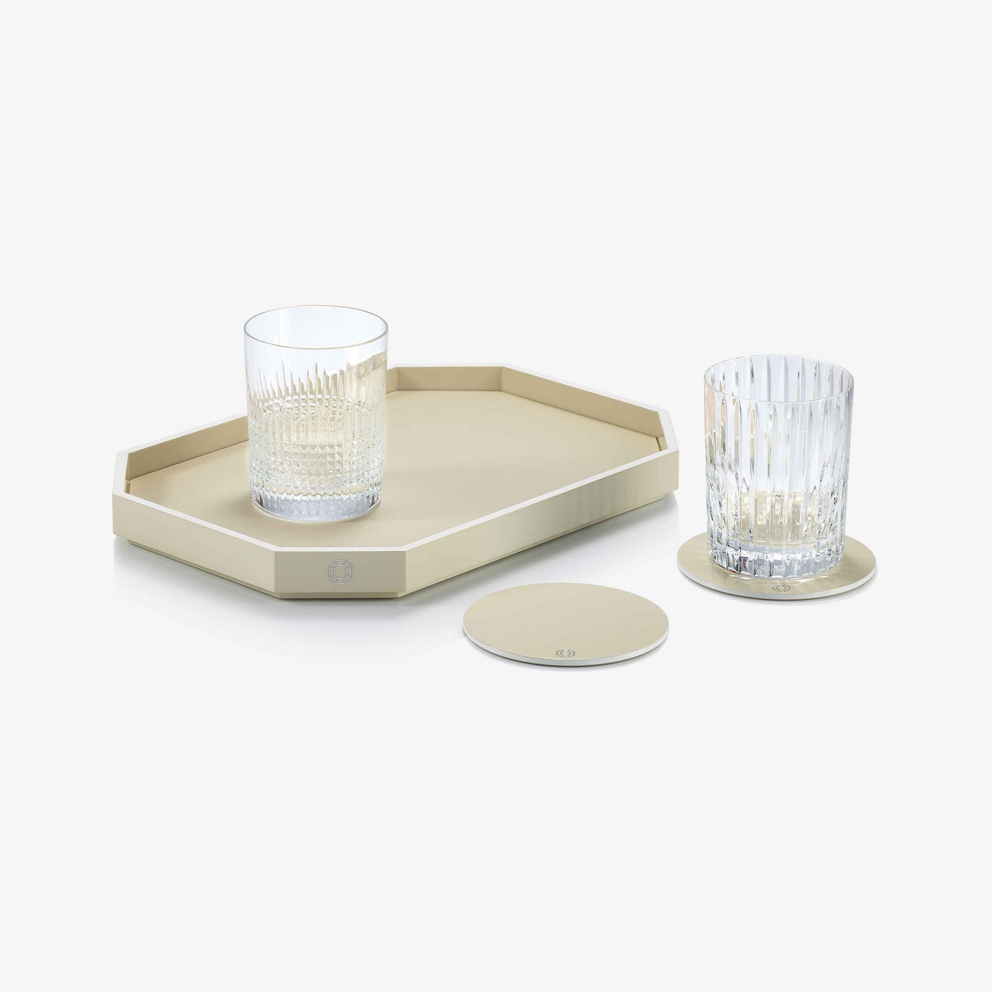 Ivory Octogone Tray