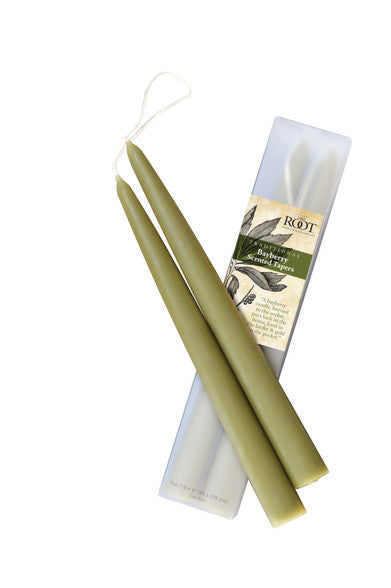 9" Bayberry Scented Taper Candles