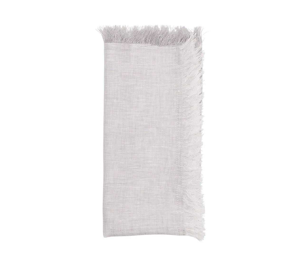 Chambray Fringe Napkin Set of 4