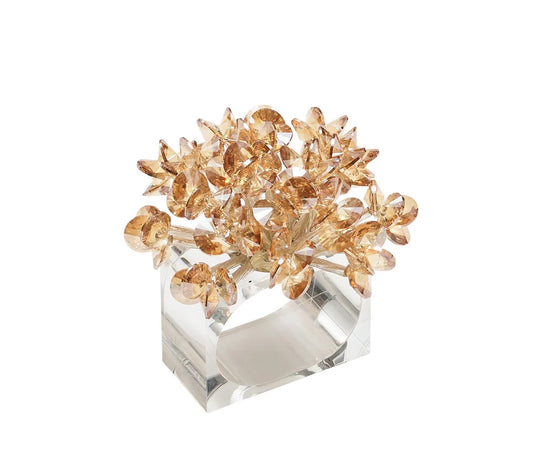 Aster Napkin Ring Set of 4