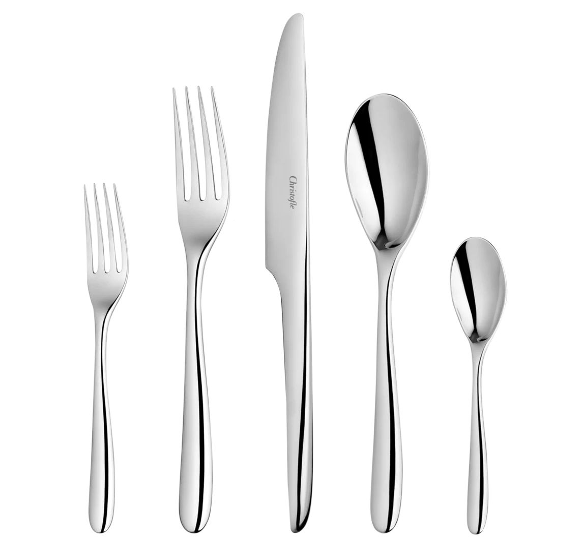 L'ame De Christofle 5-Piece Stainless Steel Flatware Set