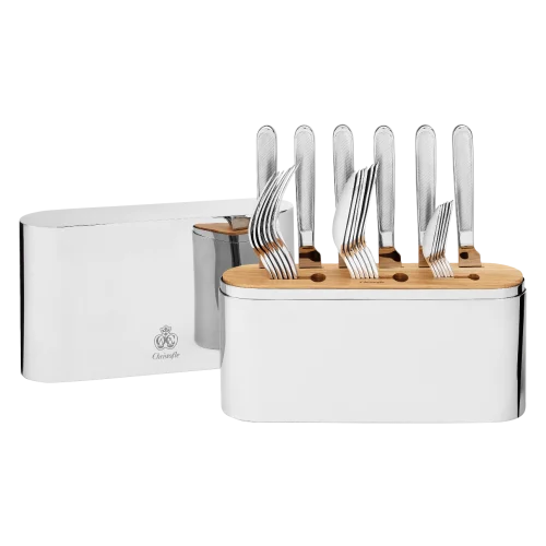 Concorde 24-Piece Stainless Steel Flatware Set