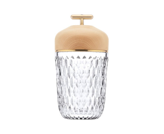 Folia Natural Wood Portable Lamp