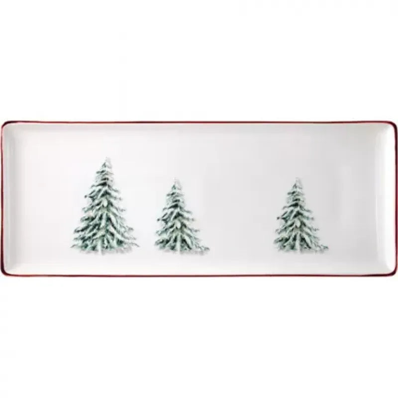 Filet Noel Oblong Serving Tray