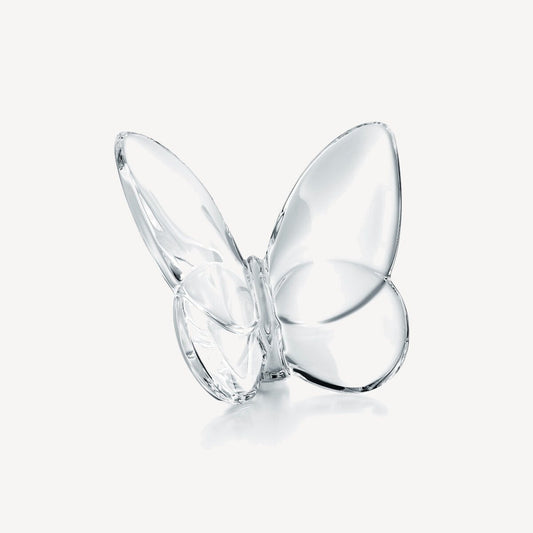 Baccarat Papillon Lucky Butterfly Clear Crystal
