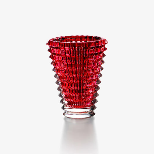 Eye Oval Vase Red