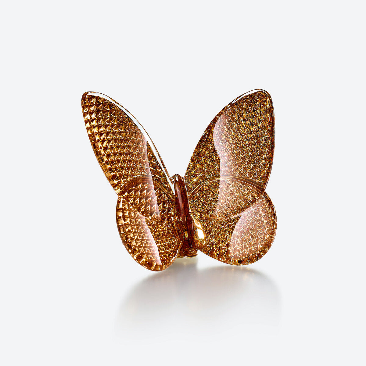 Baccarat Papillon Lucky Butterfly Diamant Gold Crystal