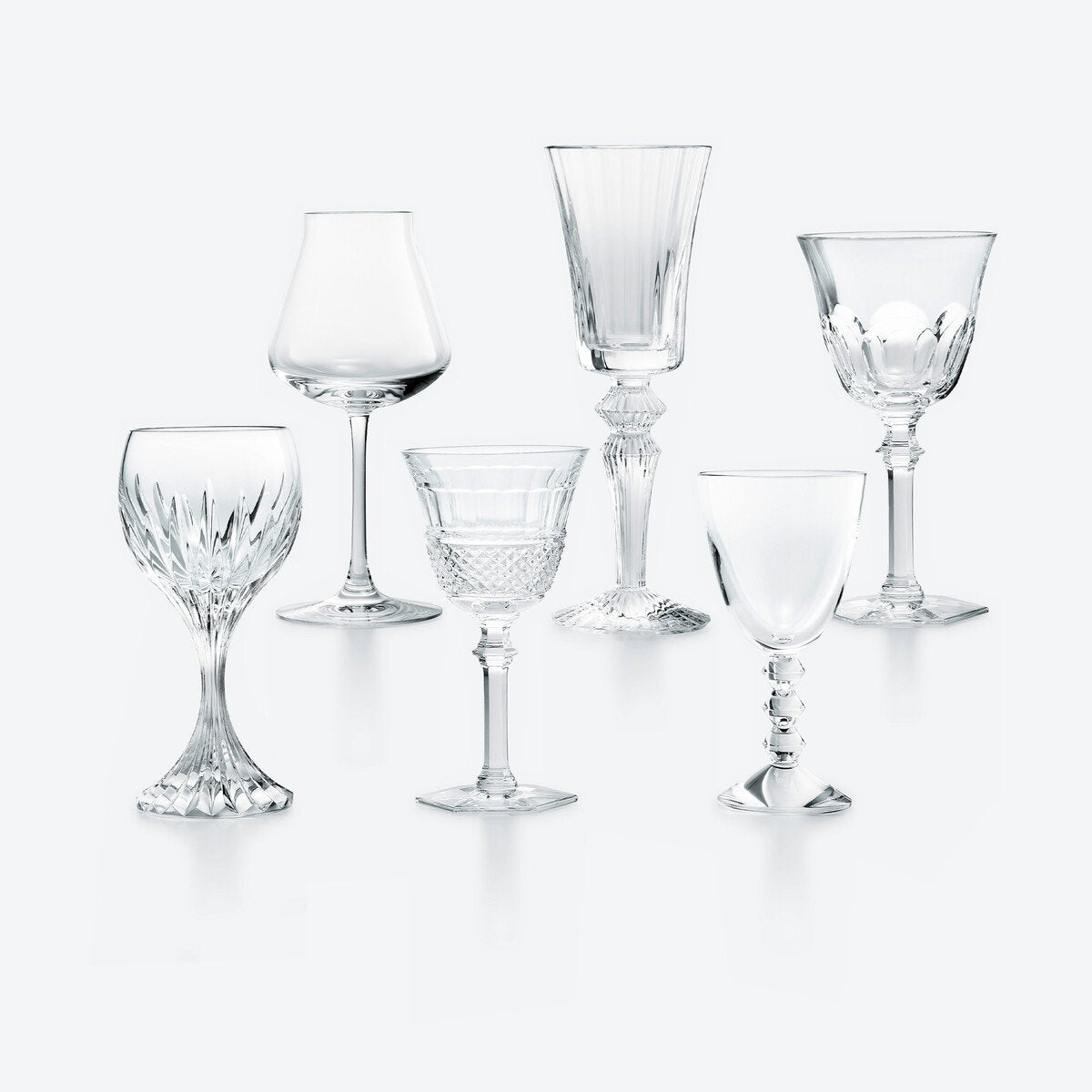 Baccarat Wine Therapy Glasses Set of 6 Crystal