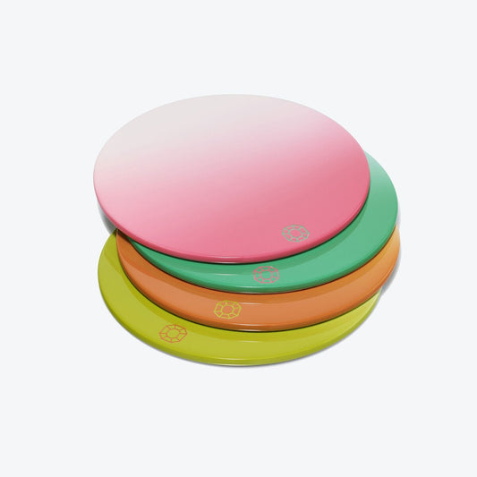 Baccarat Octogone Colors of Joy Intense Coasters Set of 4