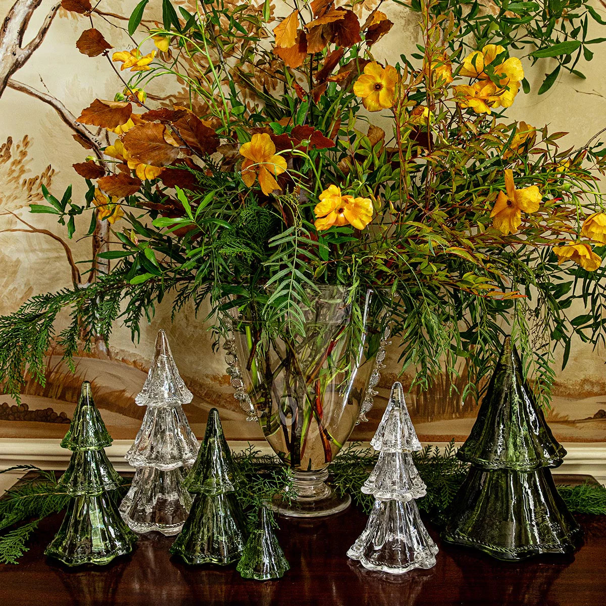 Berry & Thread 10.5" Tree Set/3pc - Clear