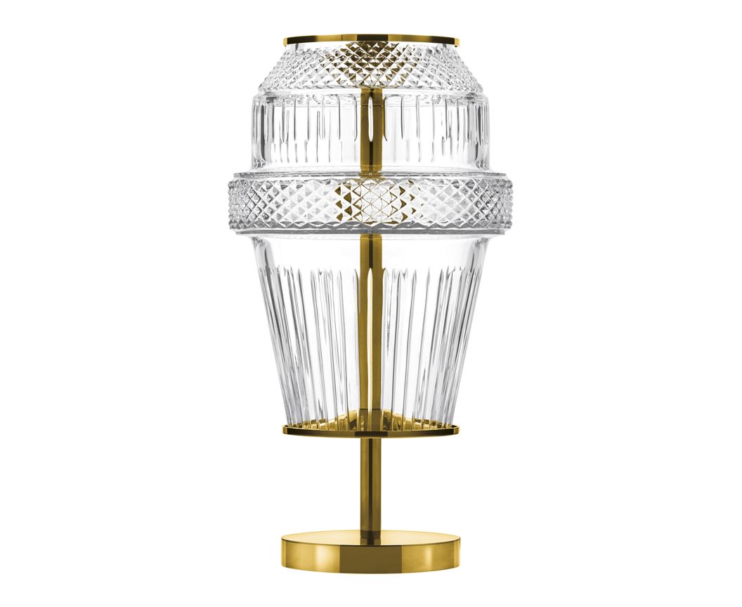 Matrice Table Lamp Golden Finish