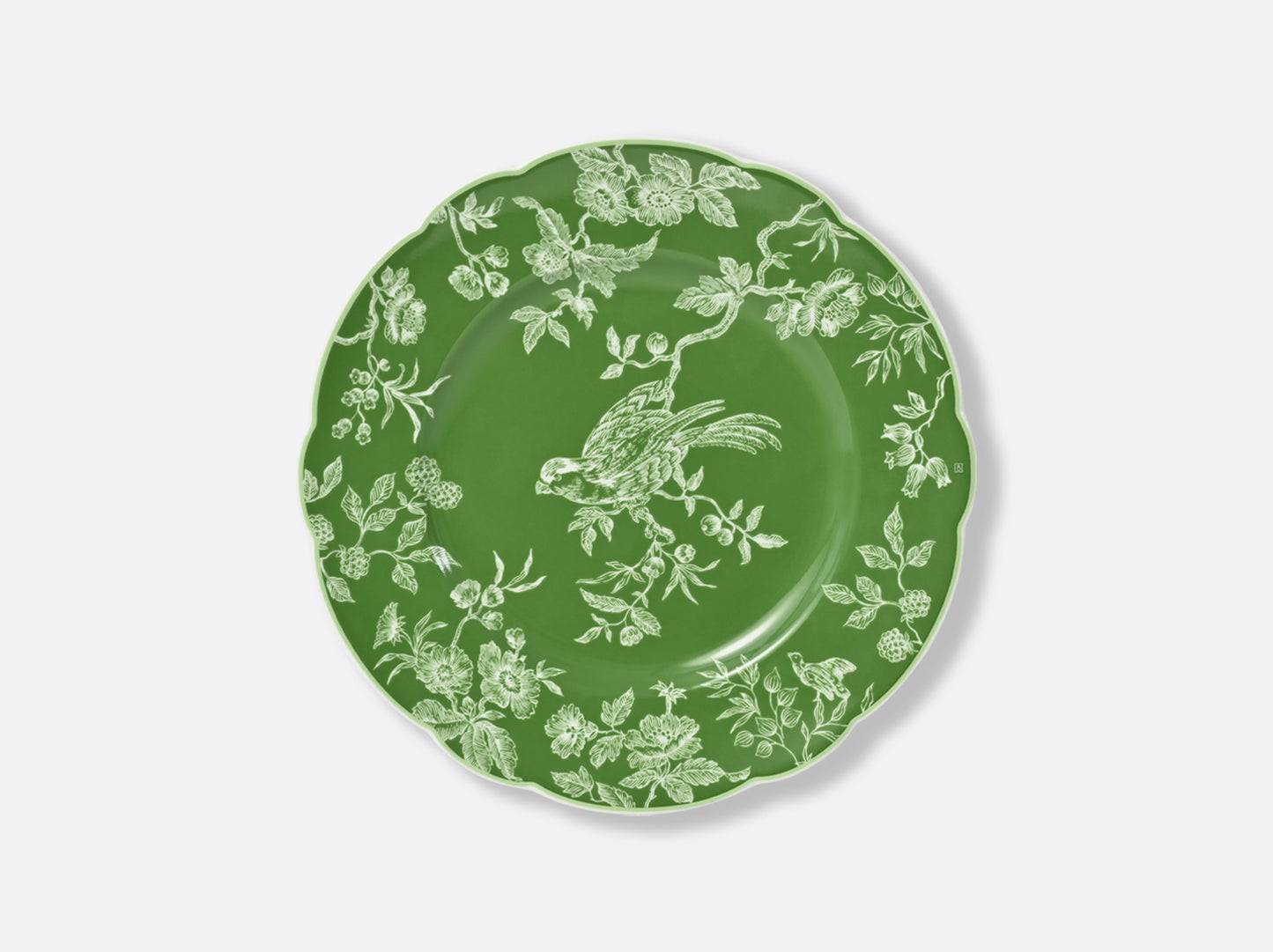 Bernardaud Albertine Prune - Salad Plate Dark Green 8.5