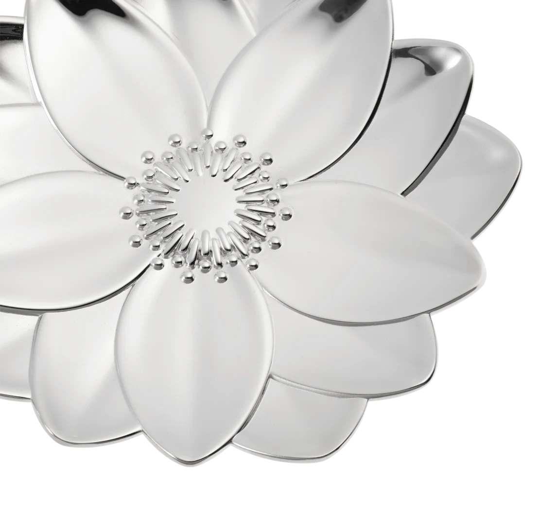 L'Herbier Silver-Plated Lotus Bowl