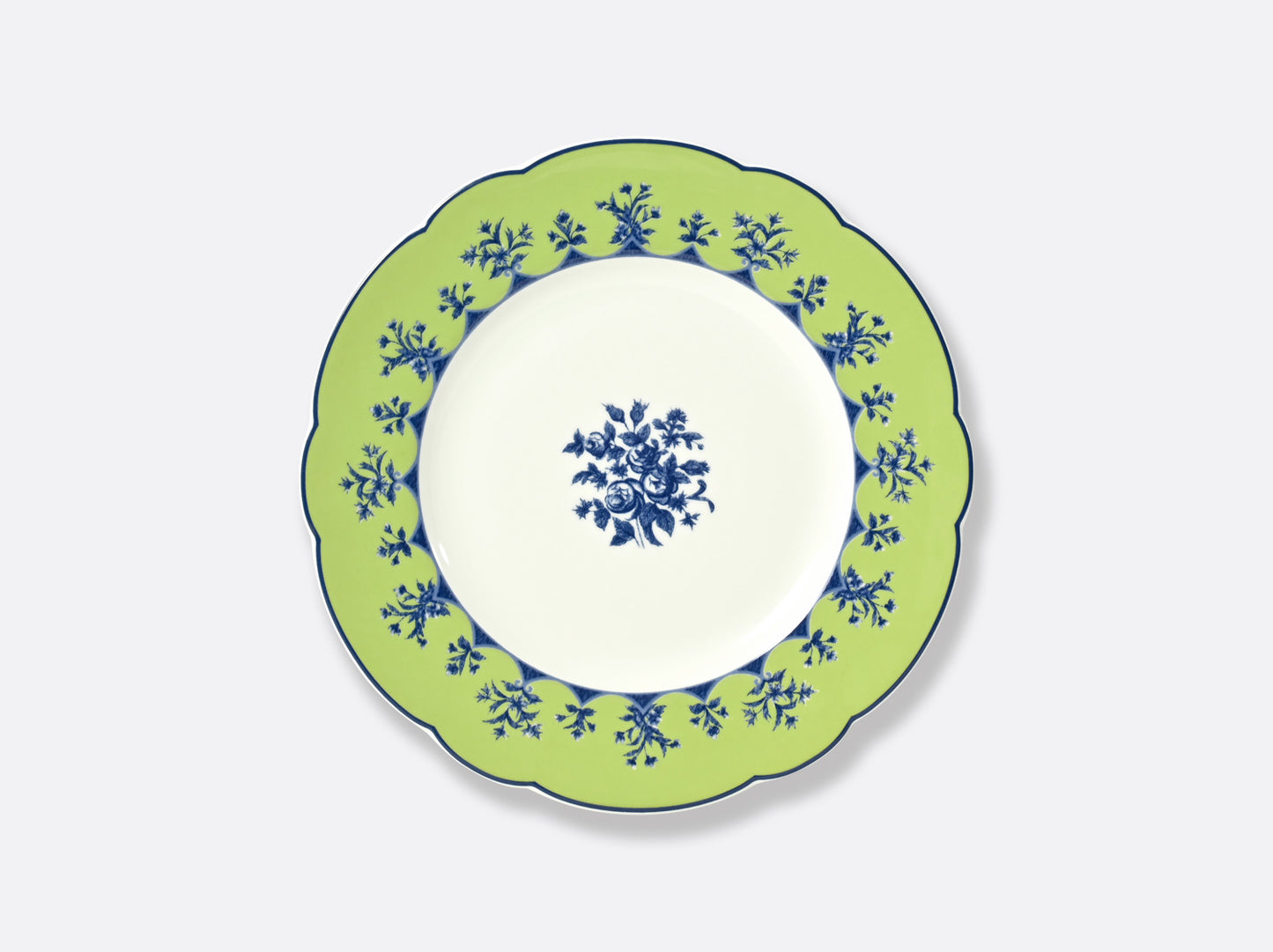 Chateaubriand Couleur Salad Plate 8.5in Almond Green