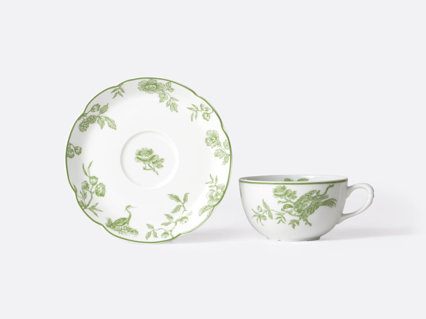 Bernardaud Albertine Prune - Tea Cup and Saucer 4.5oz