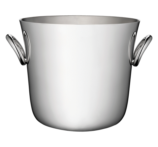 Vertigo Silver-Plated Ice Bucket