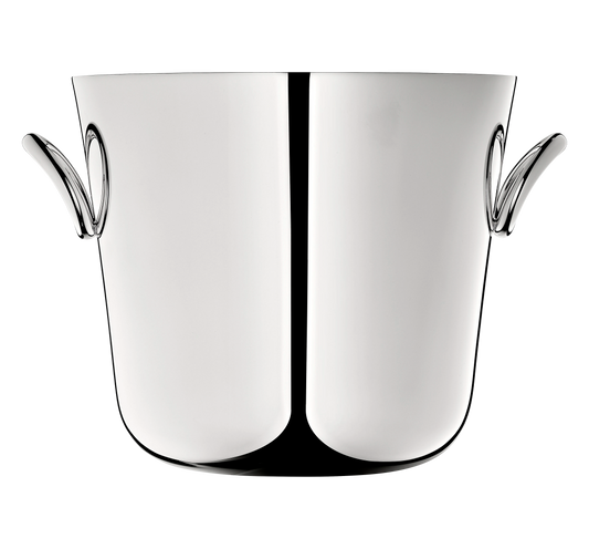 Vertigo Silver-Plated Ice Bucket