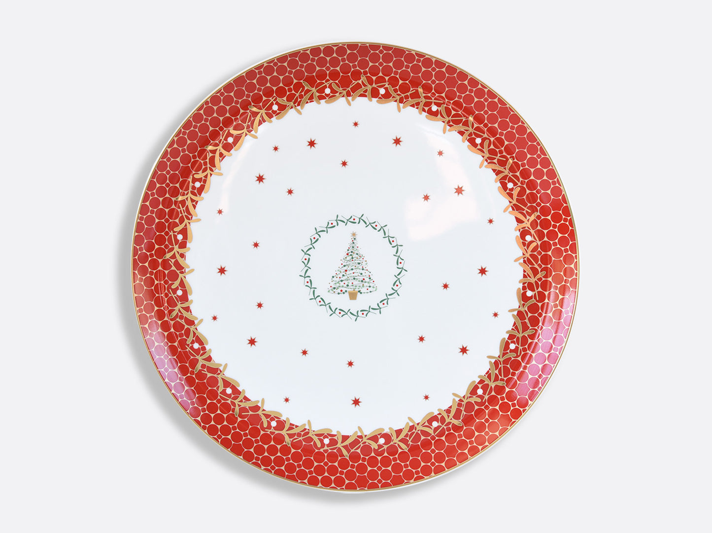 Noel Round Tart Platter 13"
