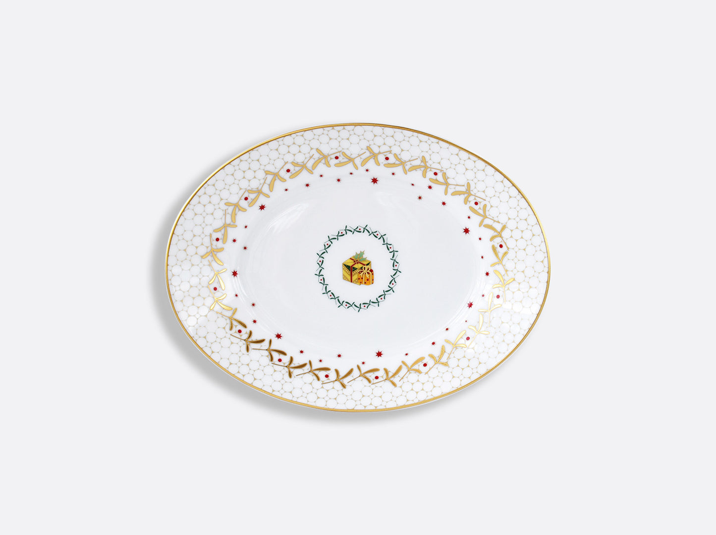 Noel Relish Dish 9"x5"