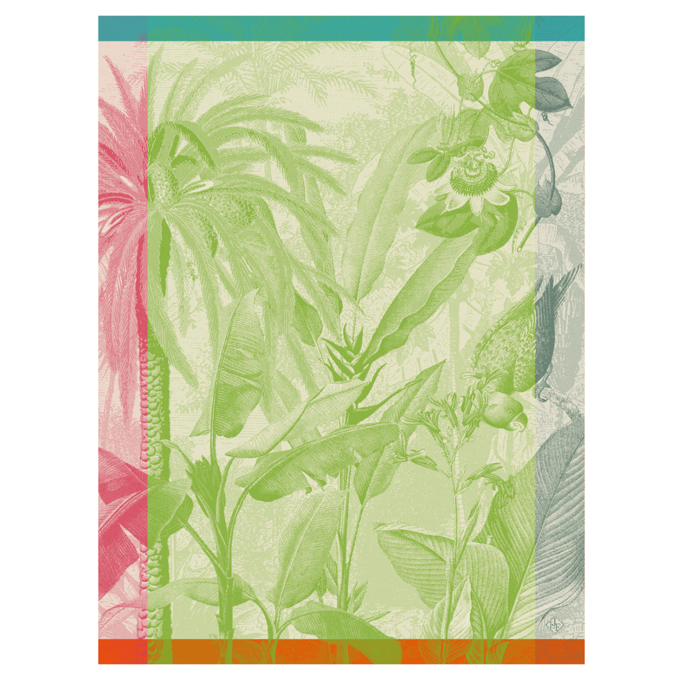 Tea towel Équateur Cotton