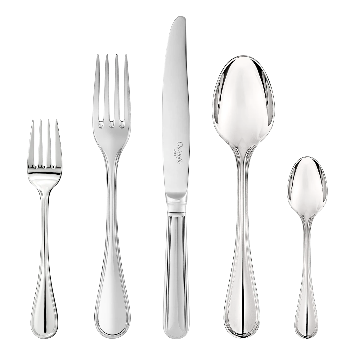 Albi Stainless Steel 5-Piece Flatware Set