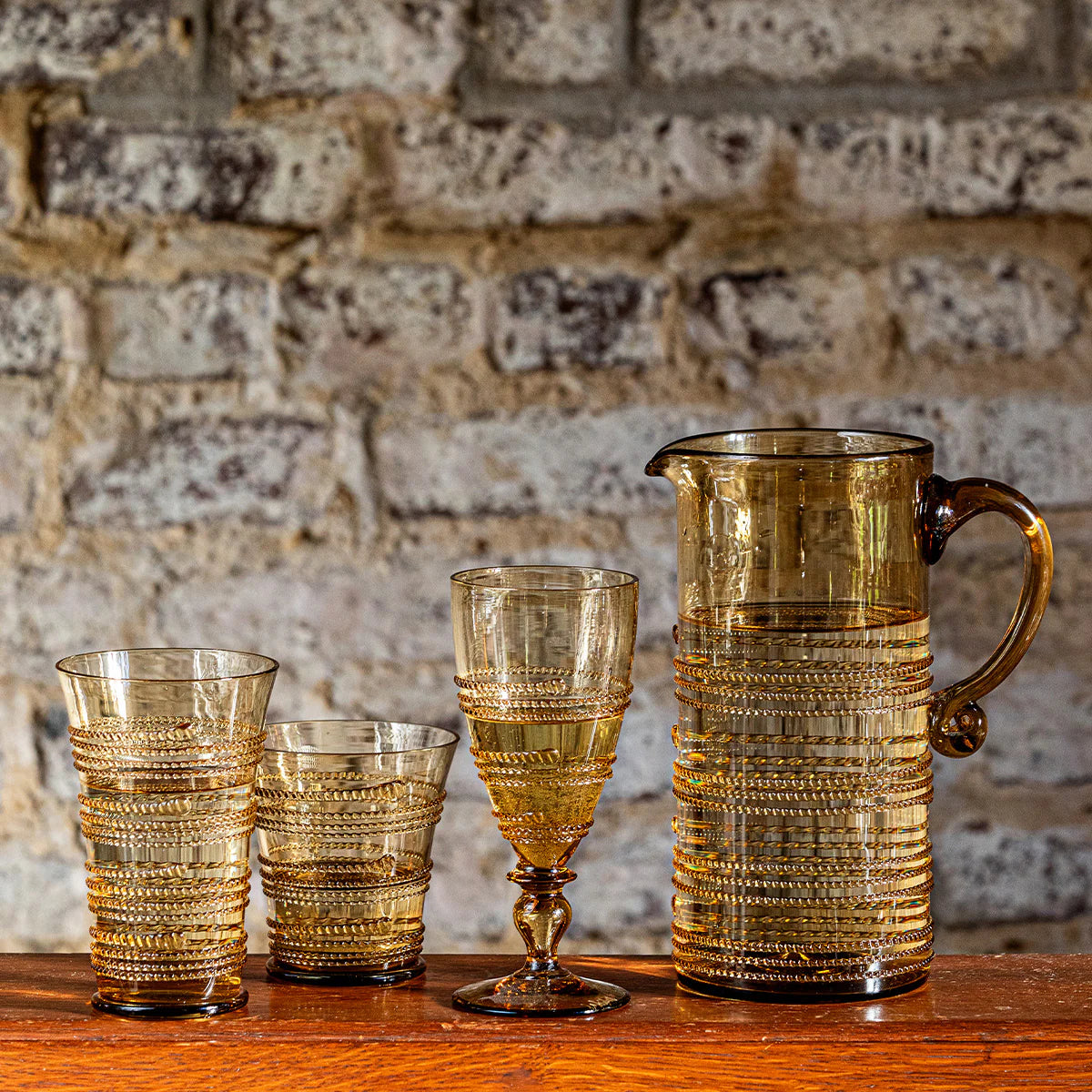 Ella Goblet Amber