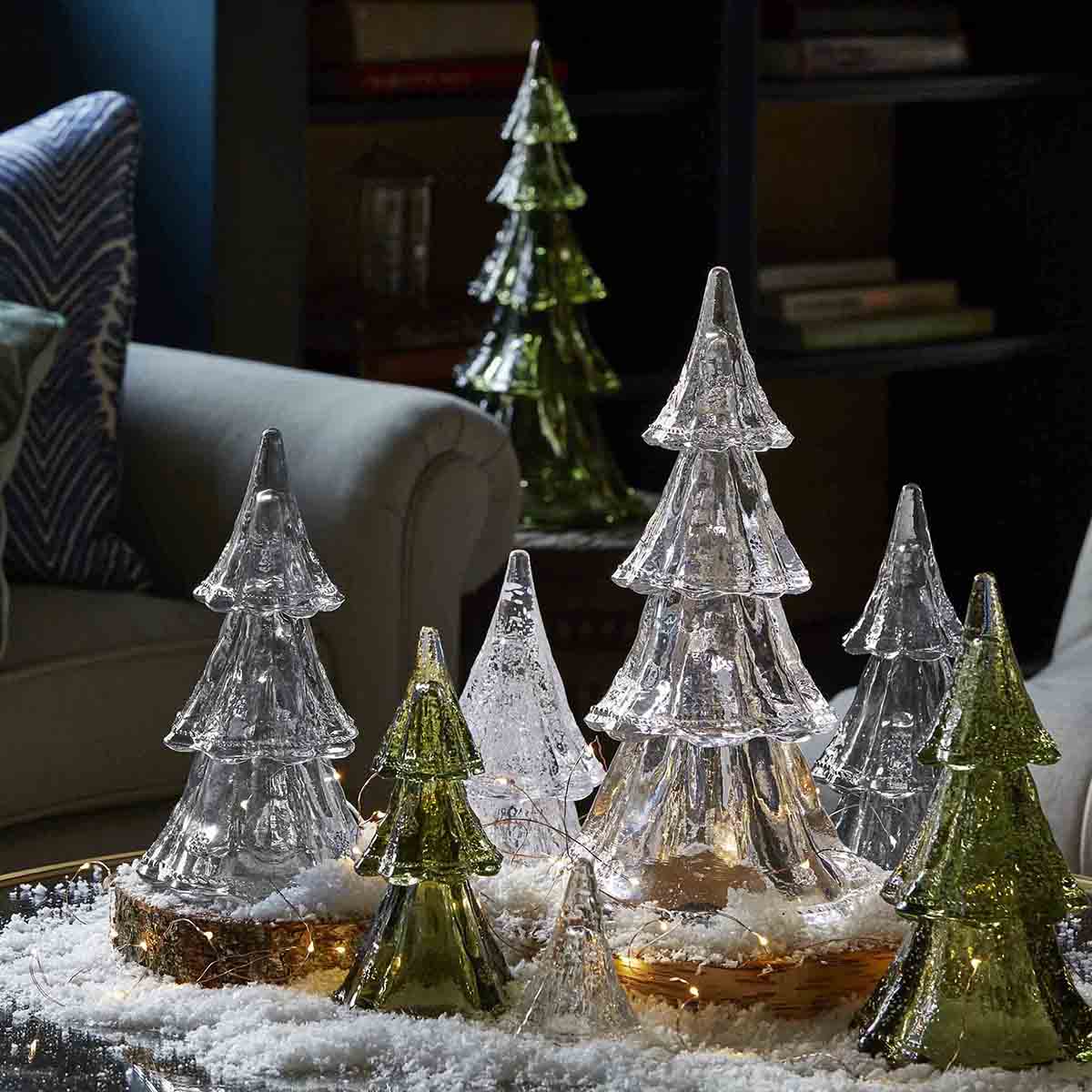 Berry & Thread 16" Tree Set/5pc - Evergreen