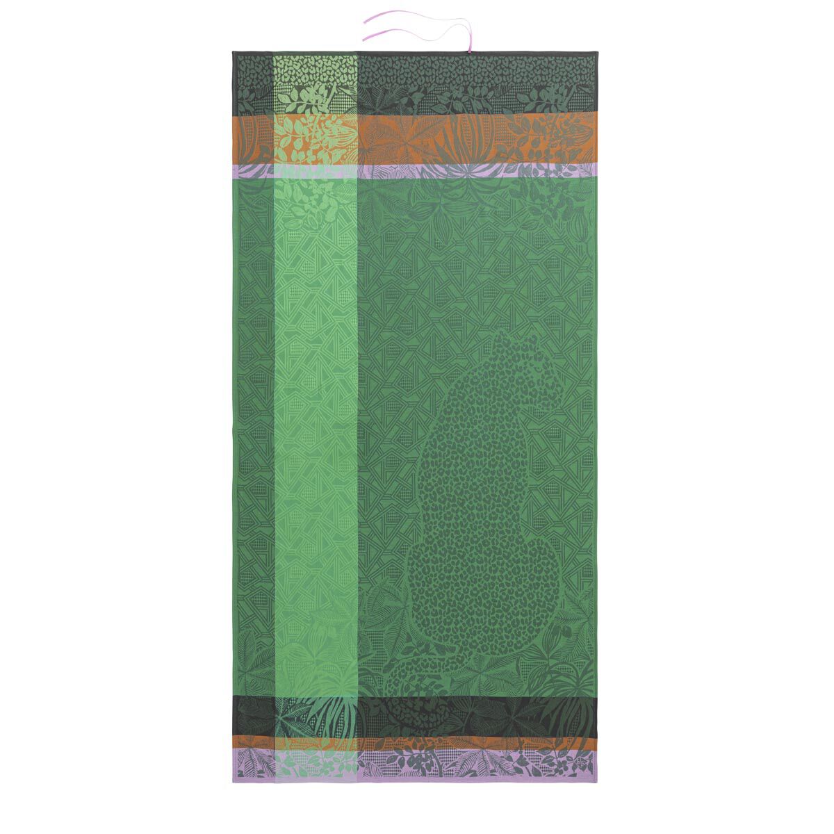 Carioca Green Beach Towel 39" x 79"