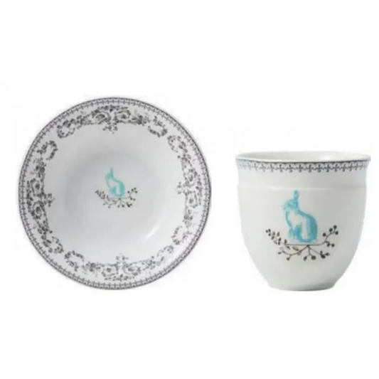 Mon Premier Gien Child'S Set (Tumbler, Cereal Bowl) Bunny