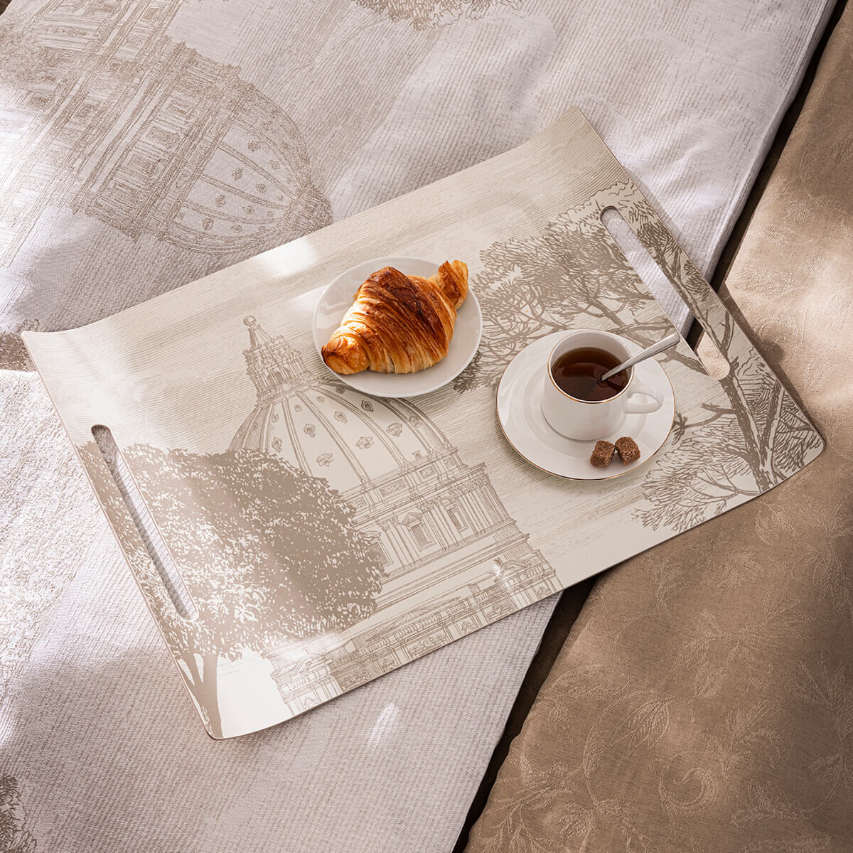 Symphonie Beige Tray 23" x 17"