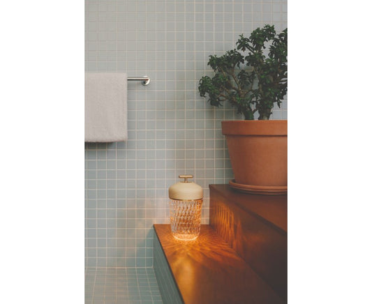 Folia Natural Wood Portable Lamp